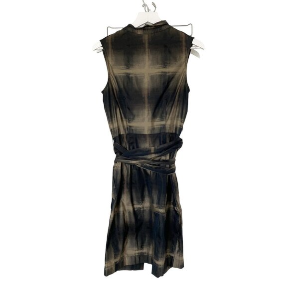 Lamb Gold Sheen Belted Dress - Picture 2 of 5